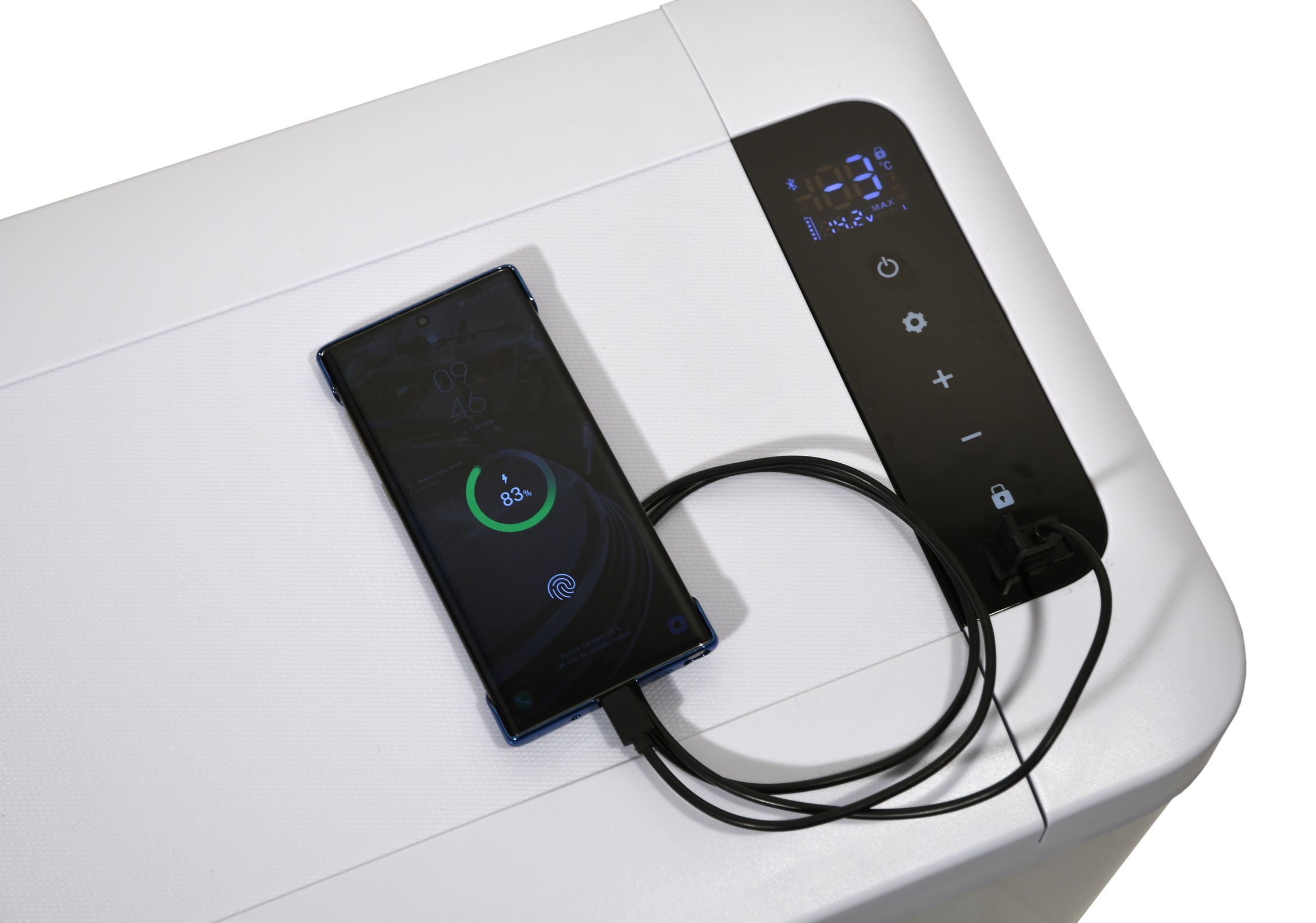 COMPASS 07082 Chladící box SILVER FROST kompresor 35l 230/24/12V -20°C APP