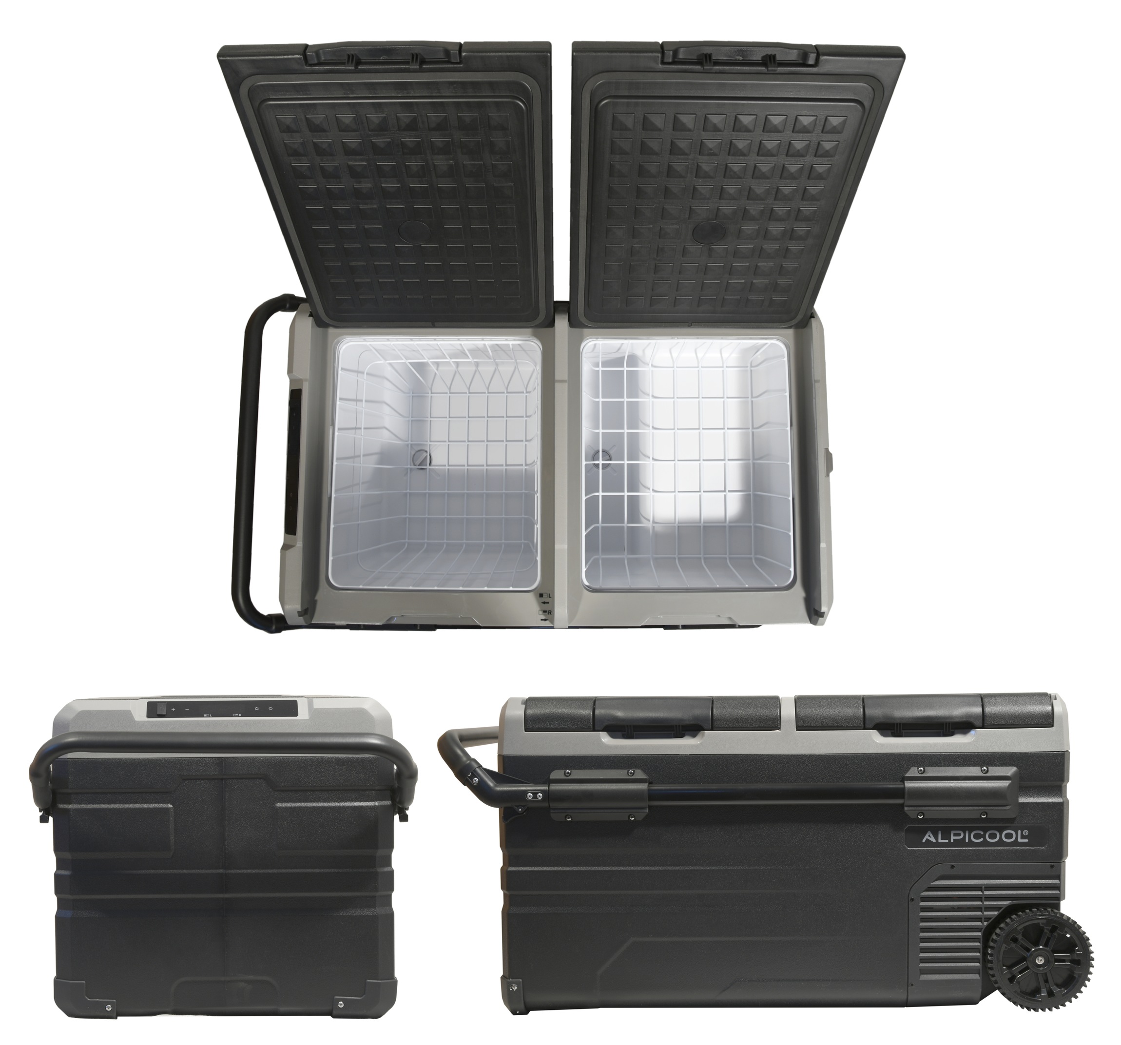 COMPASS 07099 Chladící box ICE BOX DUO kompresor 75l 230/24/12V -20°C APP