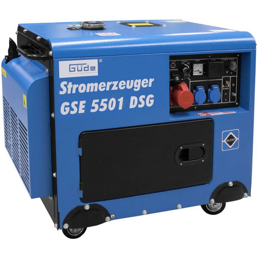 Güde GSE 5501 DSG dieselový generátor proudu - 40588