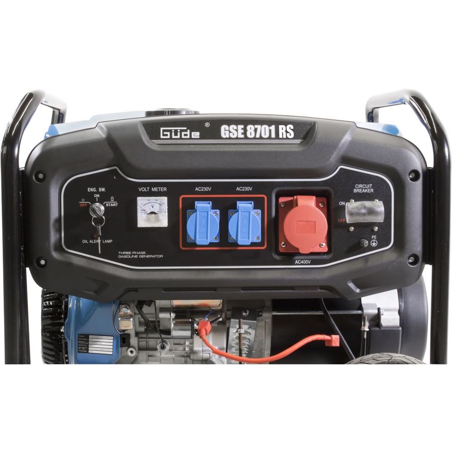 Güde GSE 8701 RS Benzinový generátor proudu (el. startér) - 40731