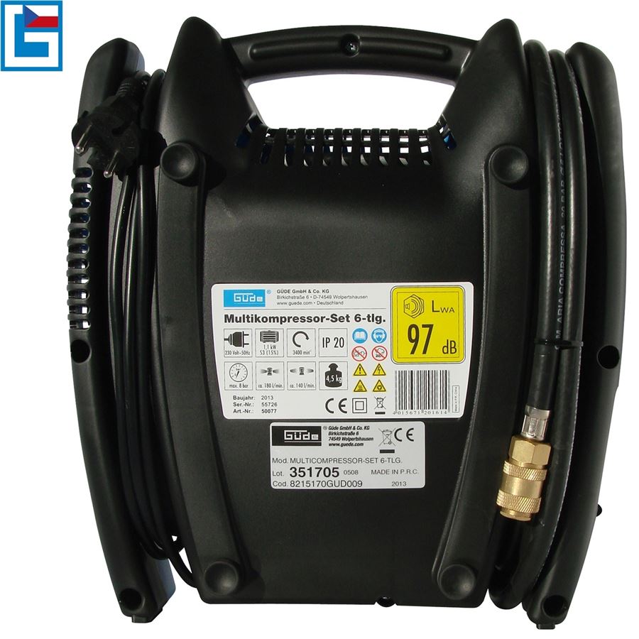 Güde AIRPOWER 180/8 bezolejový kompresor - 50077