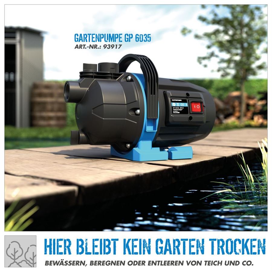 Güde GP 6035 zahradní čerpadlo 600W - 93917