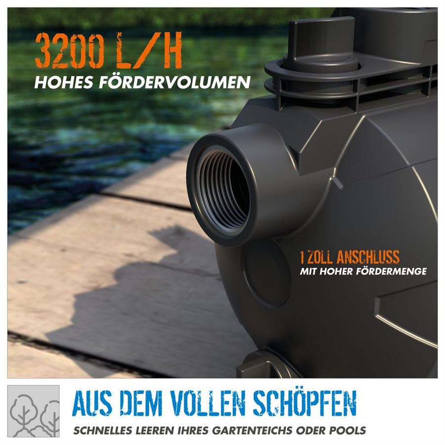 Güde GP 6035 zahradní čerpadlo 600W - 93917