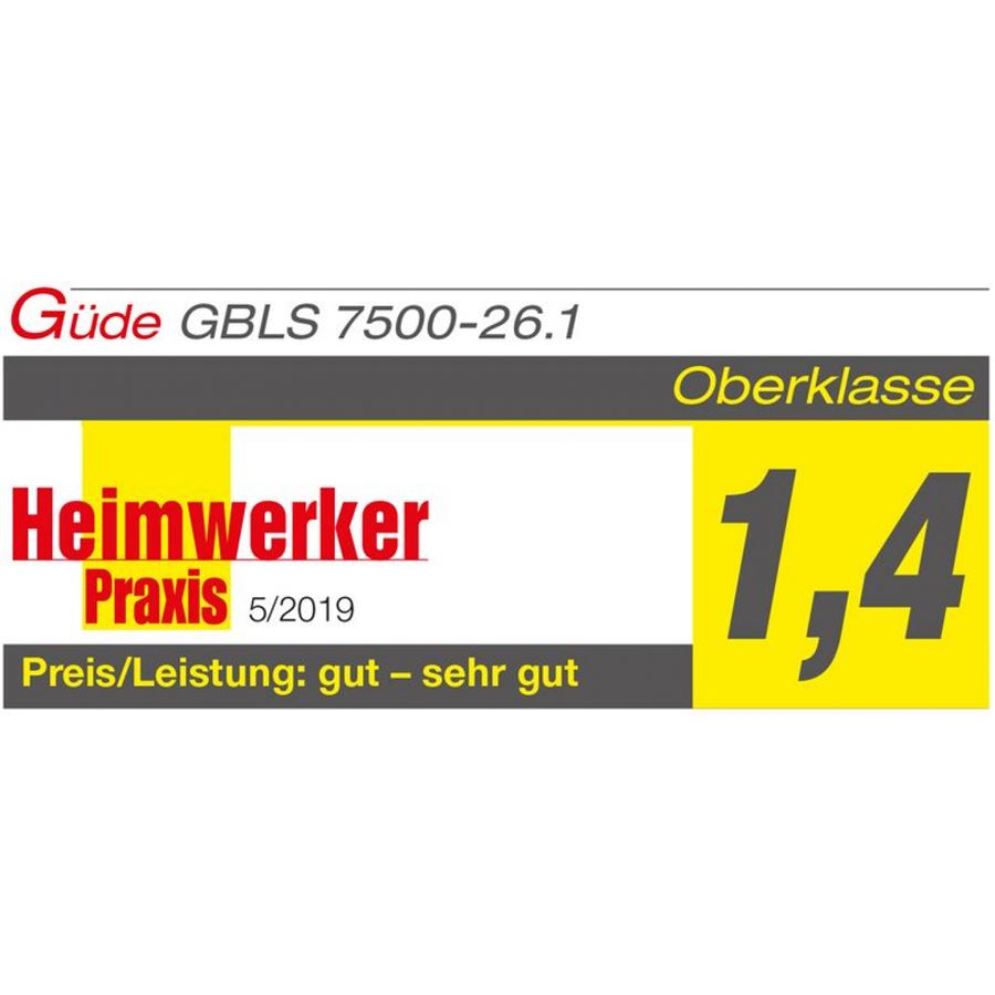 Güde GBLS 7500-26.1 Benzínový fukar, vysavač listí - 94399