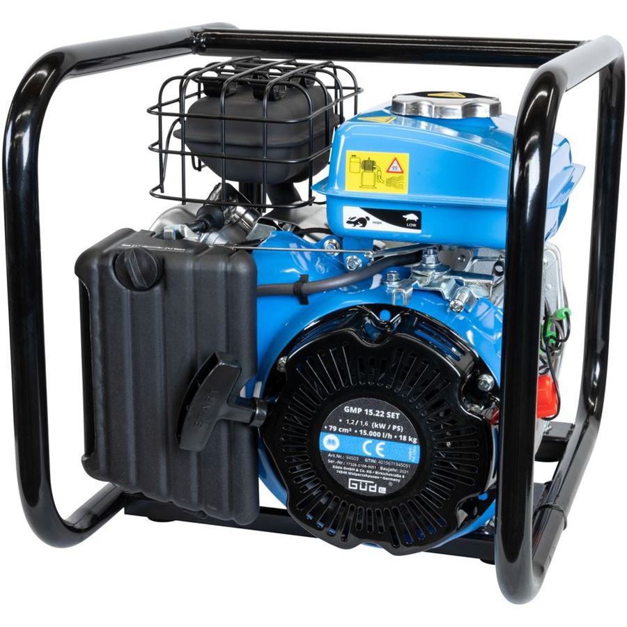 GÜDE GMP 15.22 SET MOTOROVÉ BENZINOVÉ ČERPADLO - 94503