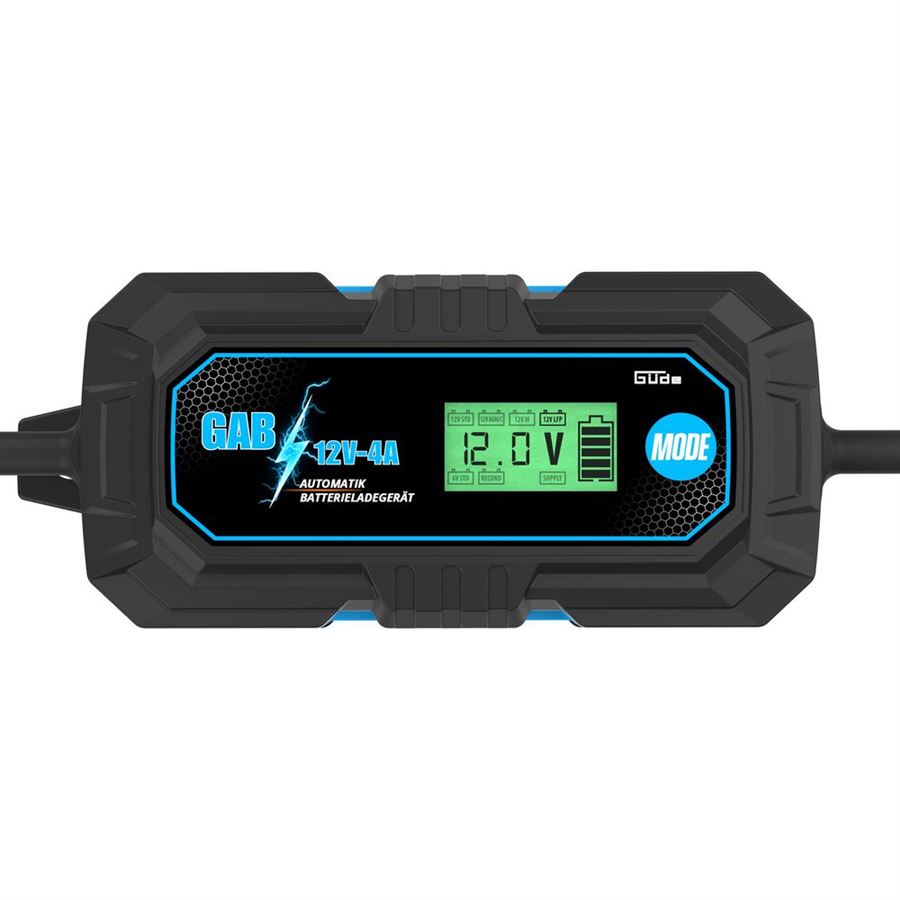 GÜDE GAB 12V/6V-4A AUTOMATICKÁ NABÍJEČKA BATERIÍ - 85145