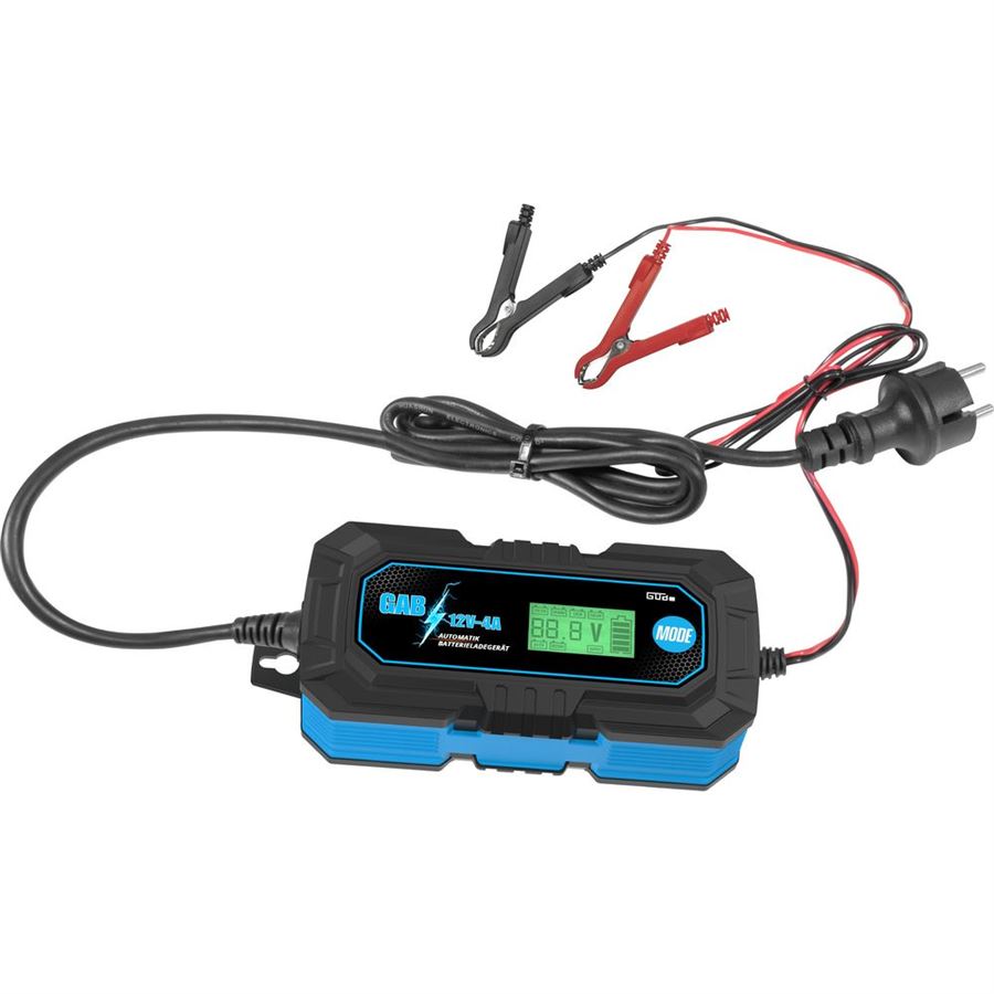 GÜDE GAB 12V/6V-4A AUTOMATICKÁ NABÍJEČKA BATERIÍ - 85145