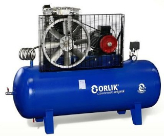 ORLÍK SKS 40/500 olejový kompresor 5,5kW, 666 l/min.