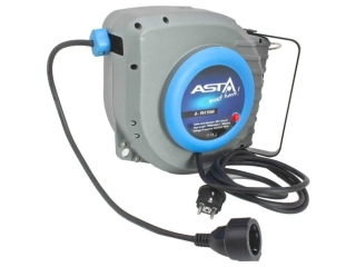 ASTA A-RH15M Samonavíjecí prodlužovací kabel s bubnem, 230V, délka 15 metrů