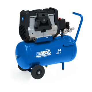 ABAC Super Silent Line OS20P-1,5-24CM bezolejový tichý kompresor 1,5kW