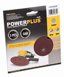 PowerPlus POWAIR0122 5x brusný disk G60