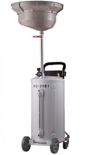 MDtools HC-2181 Pojízdná olejová jímka, objem 76 litrů