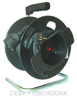 Solight PB11 prodlužovací kabel buben 25m, 1x zásuvka