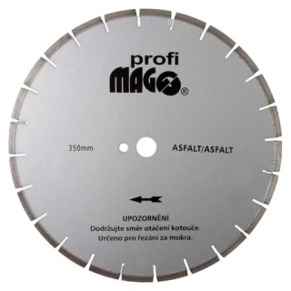 Magg DKS350 diamantový kotouč 350x3,4x25,4 mm segmentový na asfalt