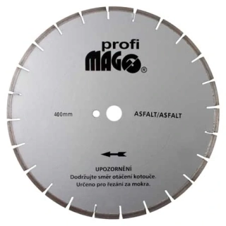 Magg DKS400 diamantový kotouč 400x3,6x25,4 mm segmentový na asfalt