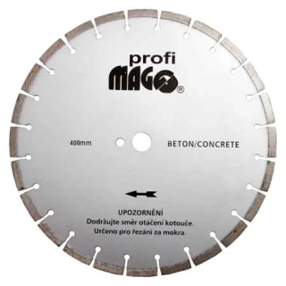 Magg DKSB400 diamantový kotouč 400x3,6x25,4 mm segmentový na beton