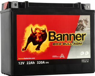 BANNER 52214 Bike Bull YTX50L-BS, YTX24HL-BS motobaterie
