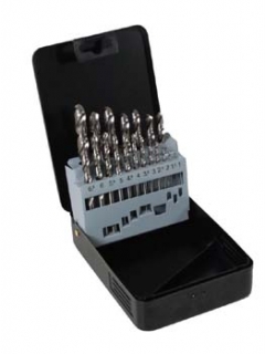 Magg 224019 Sada vrtáků HSS-G vybrušované 19ks (1,0-10,0mm) plech