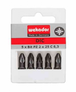 WEKADOR sada bitů 5 ks PZ1,2 - PH1,2 - TX30 - DCL