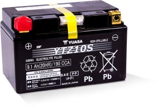 YUASA YTZ10S 12V 9,1Ah 190A motobaterie - originální
