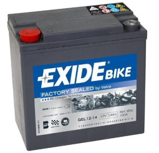 EXIDE GEL12-14 12V 14Ah 100A motobaterie