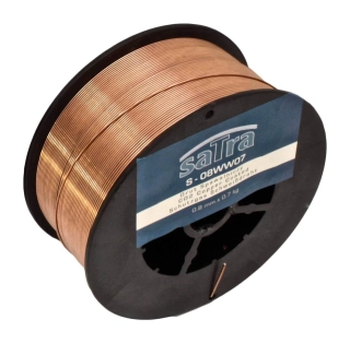 SATRA S-08WW07 Svařovací drát 0.8 mm, 0.7 kg na cívce