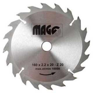 Magg 9116020 pilový kotouč 160x2,2x20 mm / 20 zubů