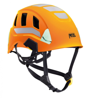 PETZL STRATO VENT HI-VIZ jasně oranžová pracovní přilba