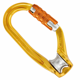 PETZL ROLLCLIP A TRIACT LOCK kladka s karabinou s automatickou pojistkou