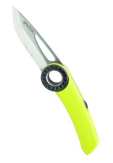 PETZL SPATHA nůž žlutý