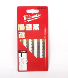 Milwaukee T101D plátky pro přímořaré pily (5ks) dřevo - 4932274351