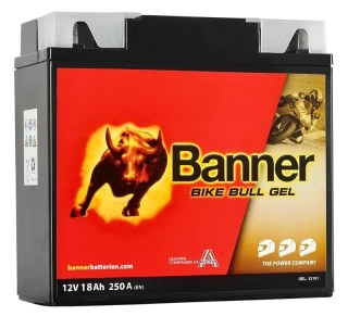 BANNER BIKE BULL GEL 52101 BMW BG 12V 18Ah 250A
