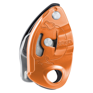 PETZL GRIGRI jistící brzda červenoranžová