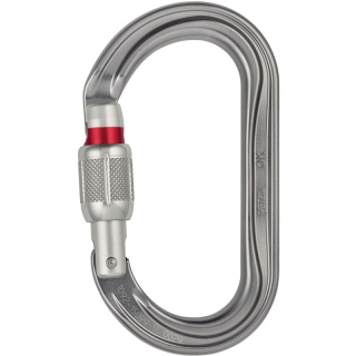 PETZL OK SCREW LOCK karabina ovál se šroubovací pojistkou