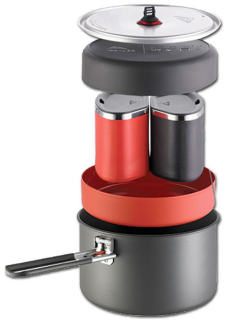 MSR ALPINIST 2 Cook Set ultralehká sada nádobí pro 2 osoby