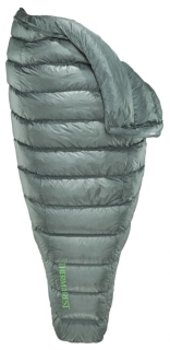 Therm-a-Rest VESPER 7°C Regular Storm péřová přikrývka šedá
