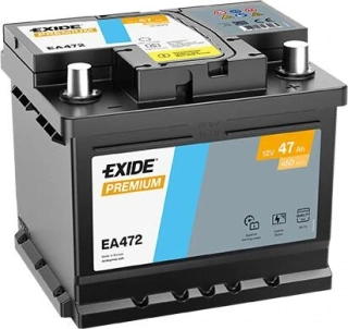 EXIDE Premium 12V 47Ah 450A EA472