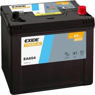EXIDE Premium 12V 65Ah 580A EA654