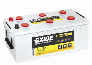 EXIDE EQUIPMENT 12V 180 Ah ET1300 trakční baterie