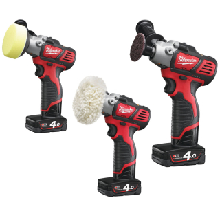 Milwaukee M12 BPS-421X Aku leštička - bruska 12V / 4,0Ah - 4933447799