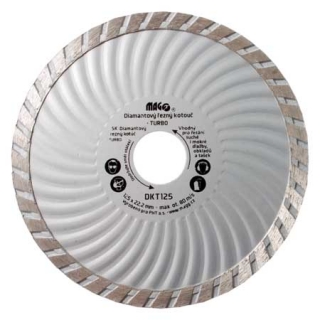 Magg DKT125 Diamantový kotouč TURBO 125x22,2 mm