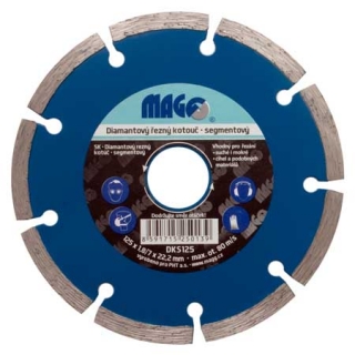 Magg DKS125 diamantový kotouč 125x22,2mm