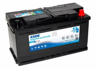 EXIDE Dual AGM 12V 95Ah EP800 trakční baterie