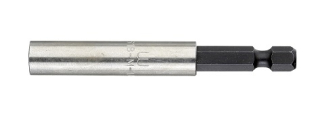 WEKADOR GSADAPT02 magnetický držák bitů 75mm s nerezovou objímkou a pojistným klipem
