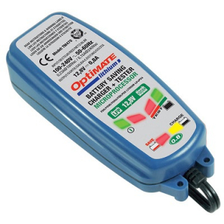 TECMATE OPTIMATE Lithium 12V 0,8A automatická nabíječka LiFePO4 (TM470)