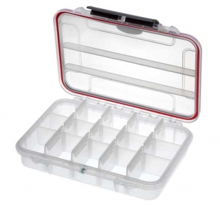 Magg MAX002T MAX Plastový box, 230x175xH 53mm, IP 67, transparent 3-15 přihrádek