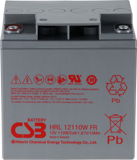 CSB HRL12110W FR (12V 27,5Ah) záložní akumulátor