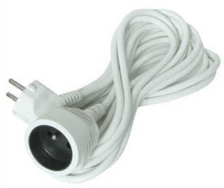 Solight PS16 Prodlužovací kabel 10m 3x1mm2 - bílý