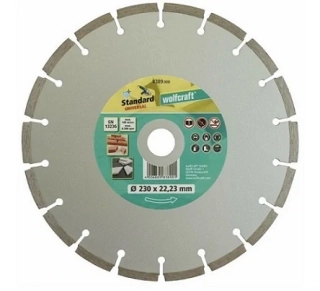 WOLFCRAFT 8389000 Kotouč diamant 230x22,2mm segment