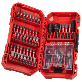 MILWAUKEE sada bitů SHOCKWAVE XL 75-dílná, hlavice, magnetický držák - 4932492008